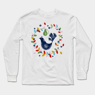 Partridge in a Pear Tree Long Sleeve T-Shirt